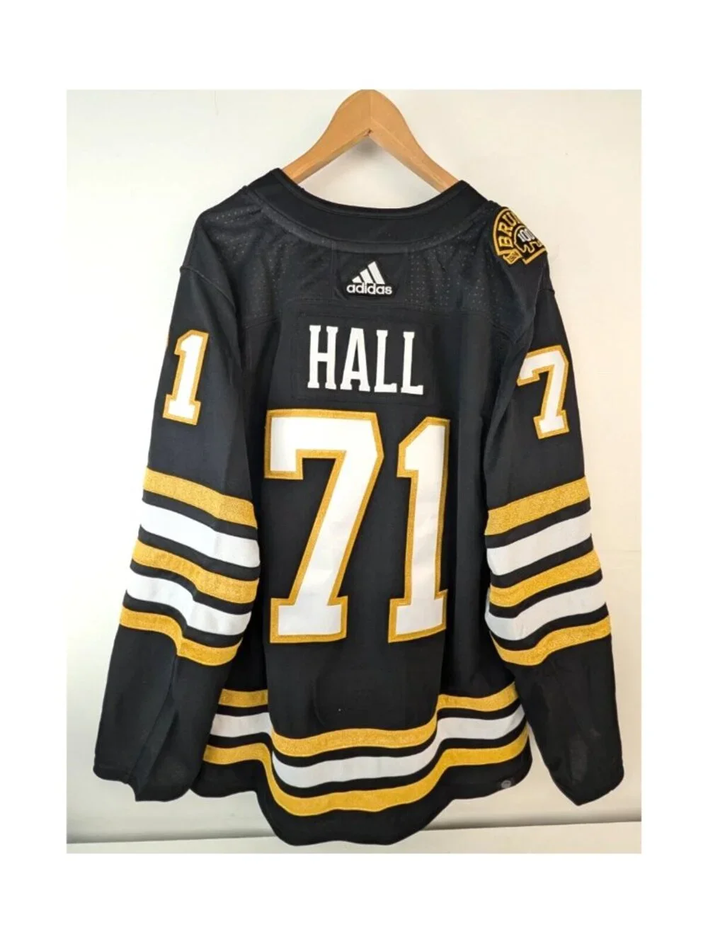 Adidas Sz 56 Boston Bruins Fanatics Centennial Taylor Hall #71 Breakaway Jersey